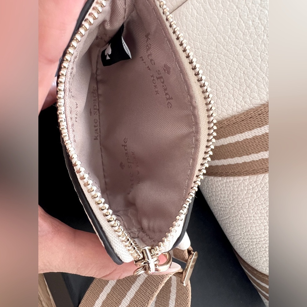 🙊🤍🙉 NWT KATE SPADE ROSIE BARREL DUFFLE  & DETACH. COIN PURSE DUFFLE🙉🤍🙊 - Picture 11 of 11
